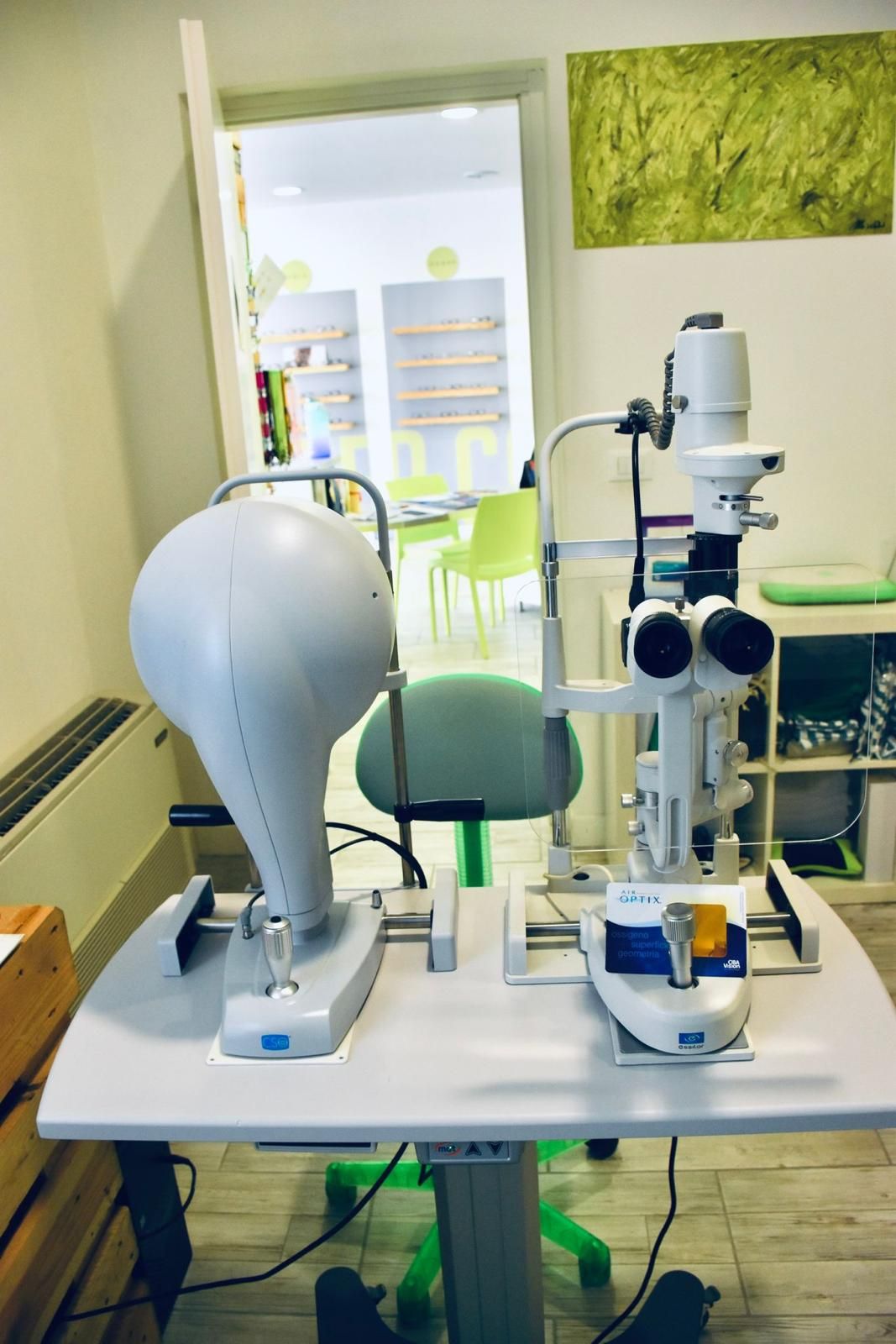 Sala per il controllo della vista