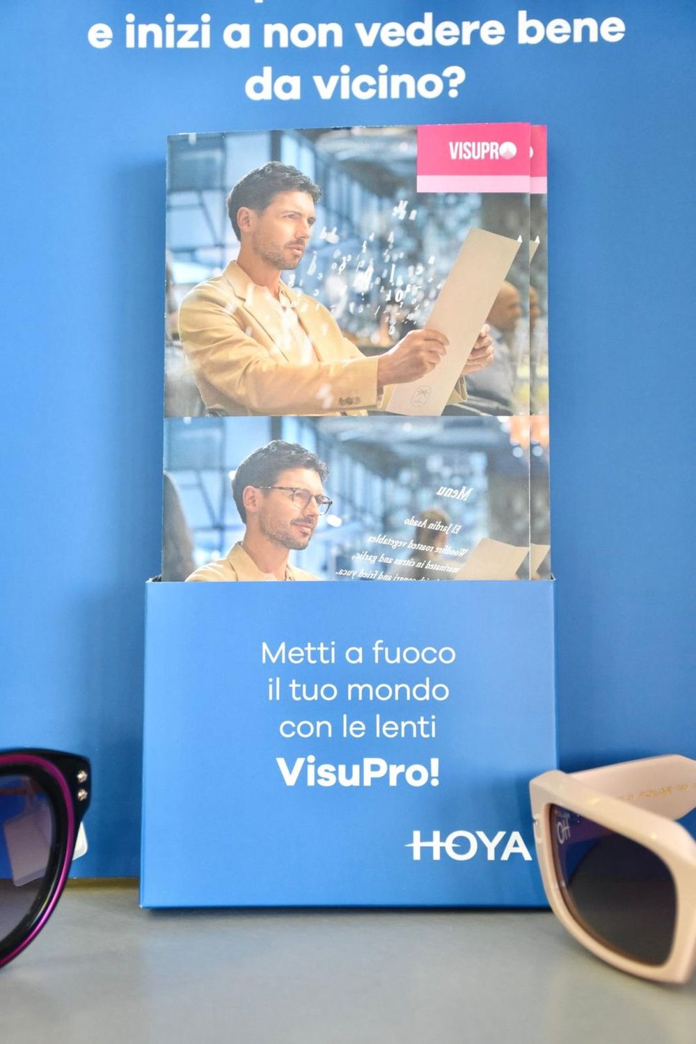 Strumentazione Hoya per il centraggio delle lenti progressive